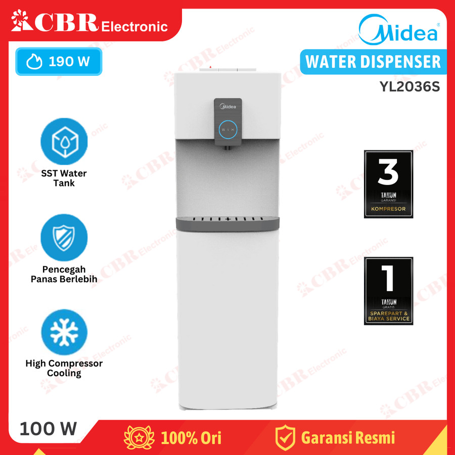 Water Dispener MIDEA Galon Bawah YL2036S