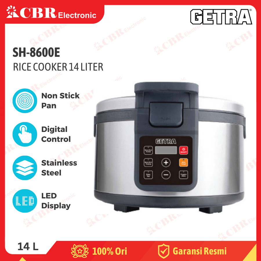 Rice Cooker GETRA 14 Liter SH-8600E