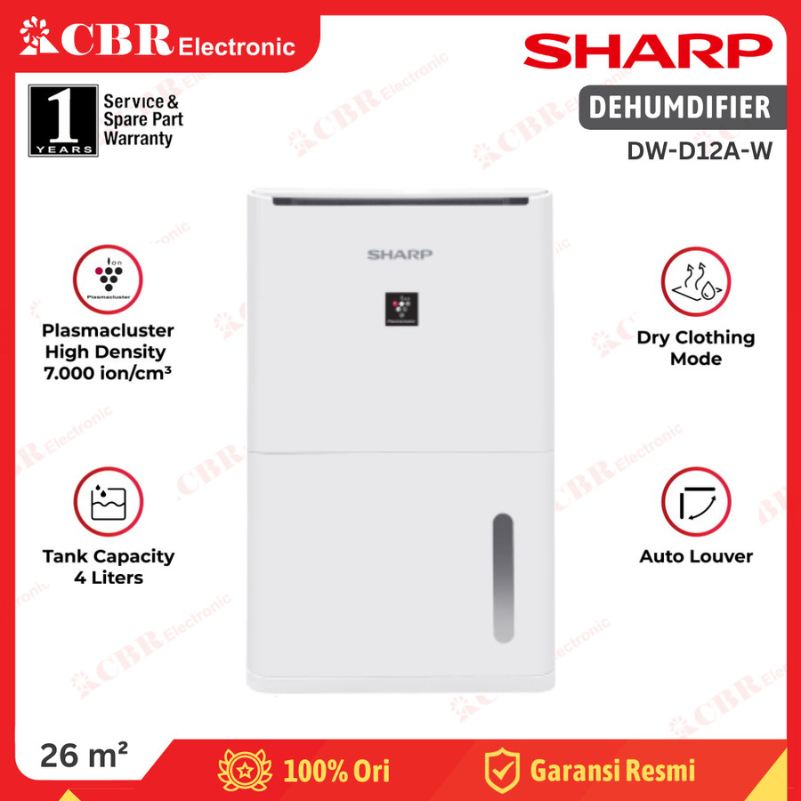 Dehumidifier SHARP DW-D12A-W