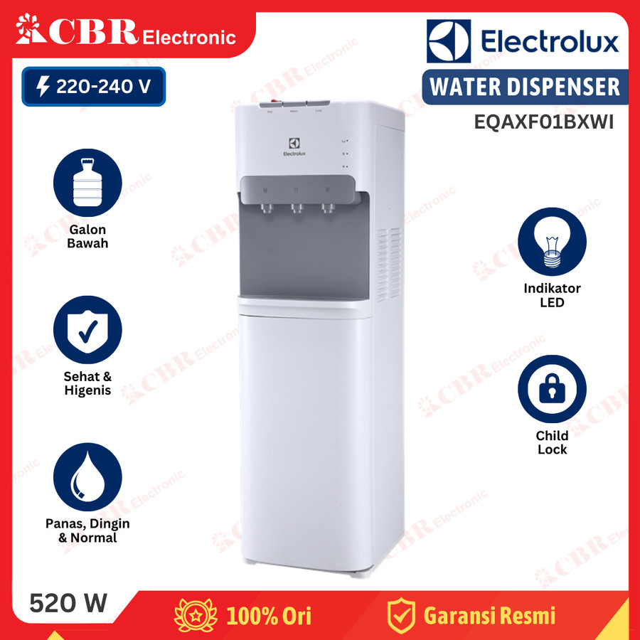 Water Dispenser ELECTROLUX Galon Bawah EQAXF01BXWI