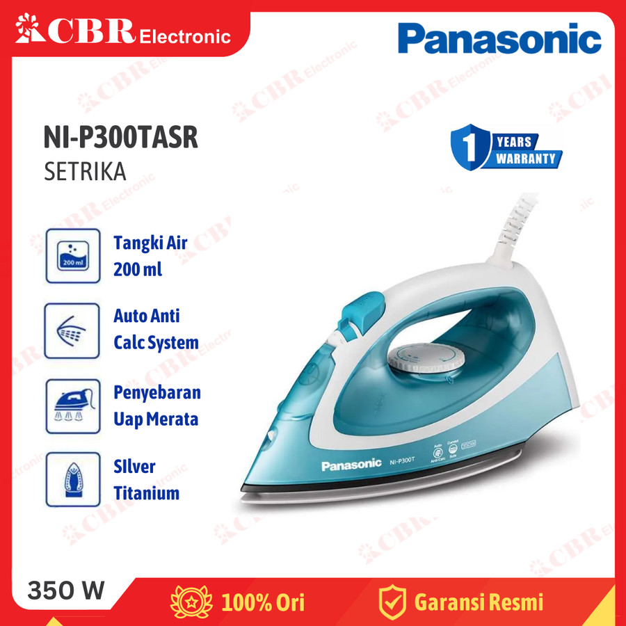 Setrika Kering PANASONIC NI-P300TRSR / NI-P300TASR 