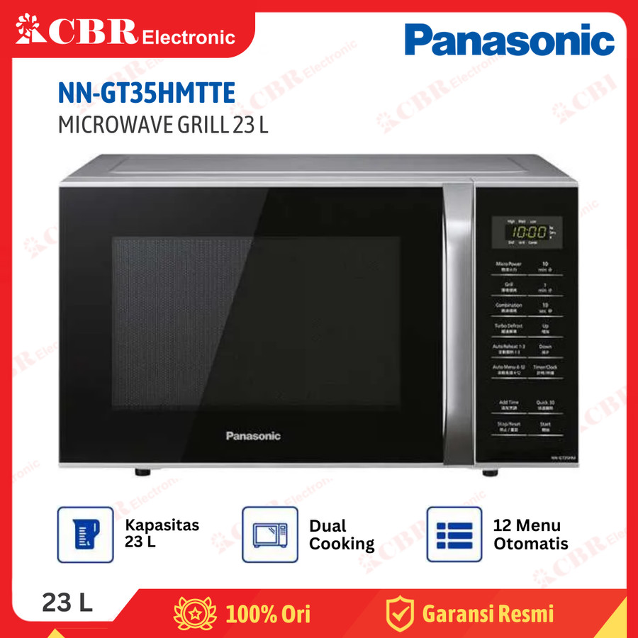 Microwave PANASONIC NN-GT35HMTTE (23L / Grill)