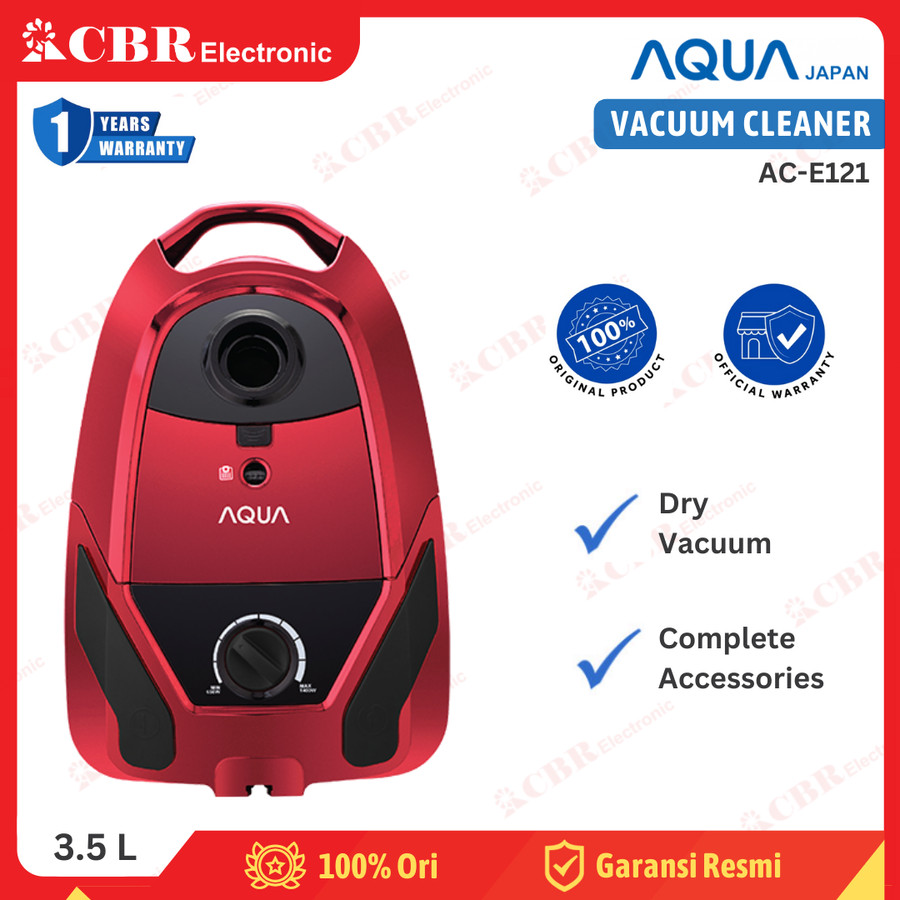 Vacuum Cleaner AQUA AC-E121 (3.5L / Dry)