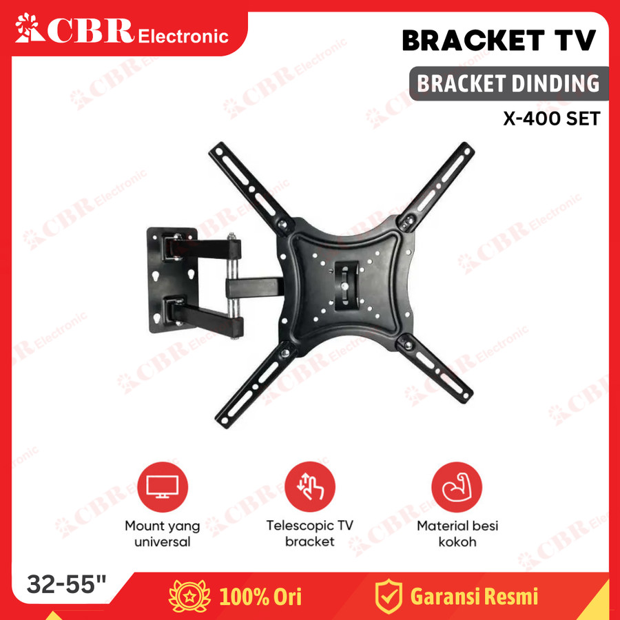 Bracket TV LED X-400 (Vesa) 32-55 Inch