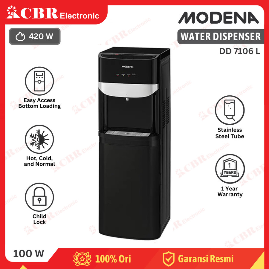 Water Dispenser MODENA Galon Bawah DD 7106 L
