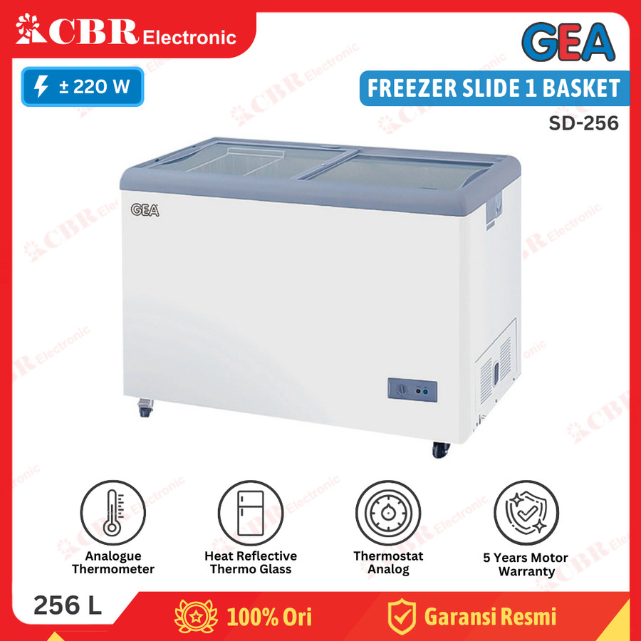 FREEZER SLIDE GEA SD-256 (Sliding Freezer) 256 L