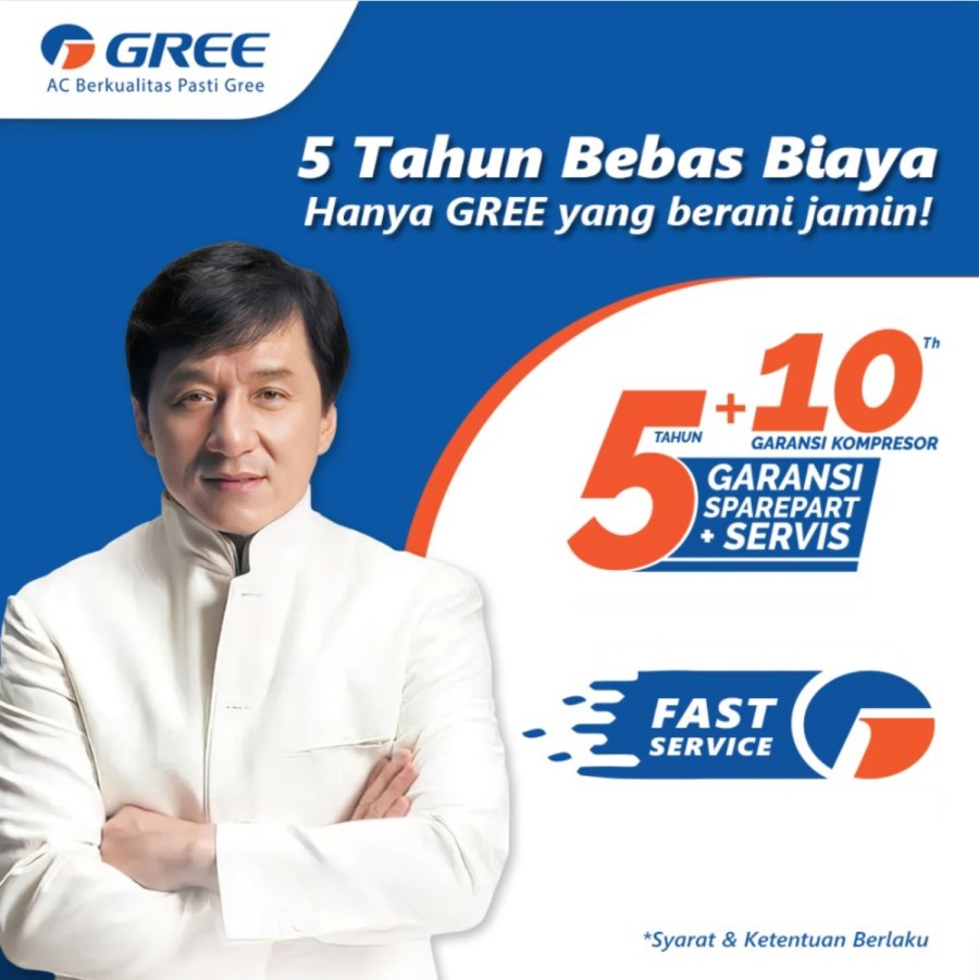 AC Ceiling Conceal GREE 2 PK GU50PS/A-K (Wired) R-410A / (Batam)