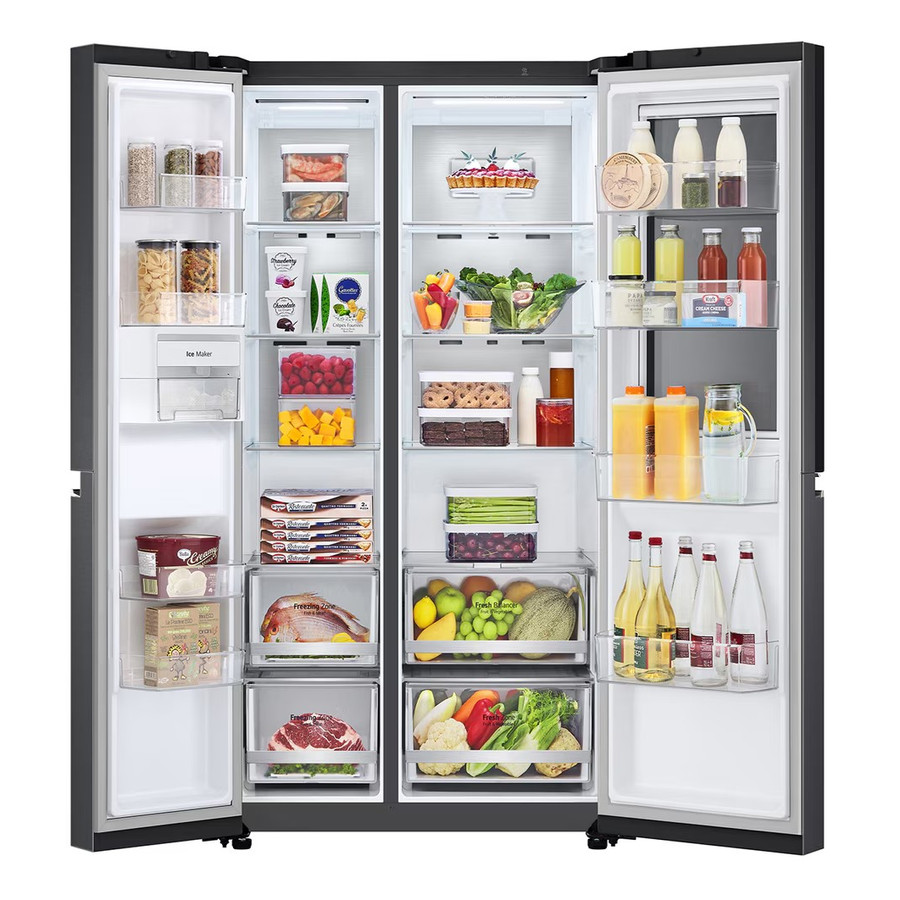 Kulkas LG Side By Side 2 Pintu GC-Q257SGVL / 647 L