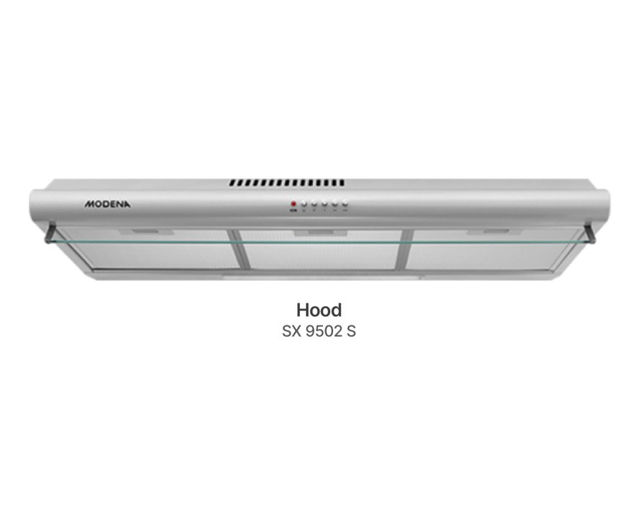 Cooker Hood / Penghisap Asap MODENA SX 9502S (Slim Hood) 90 cm