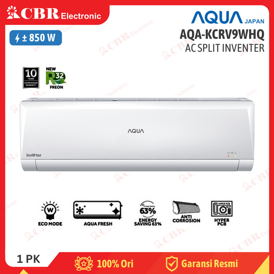 AC Split AQUA Inverter 1PK AQA-KCRV9WHQ (R-32)