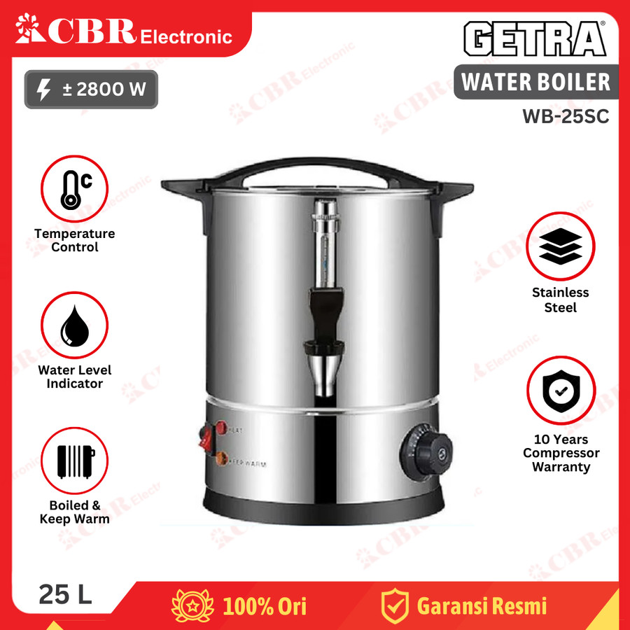 Water Boiler GETRA WB-25SC / 25 L
