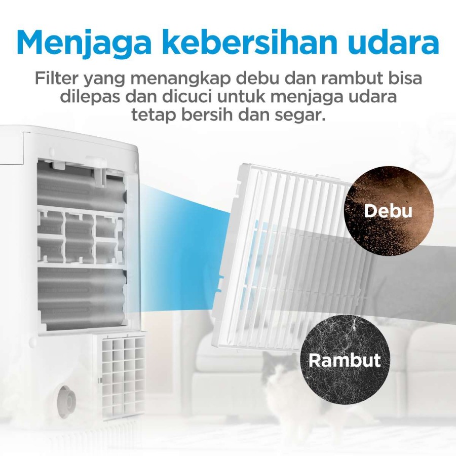 AC Portable MIDEA 1/2 PK (0.5 PK) MPHA-05CRN7
