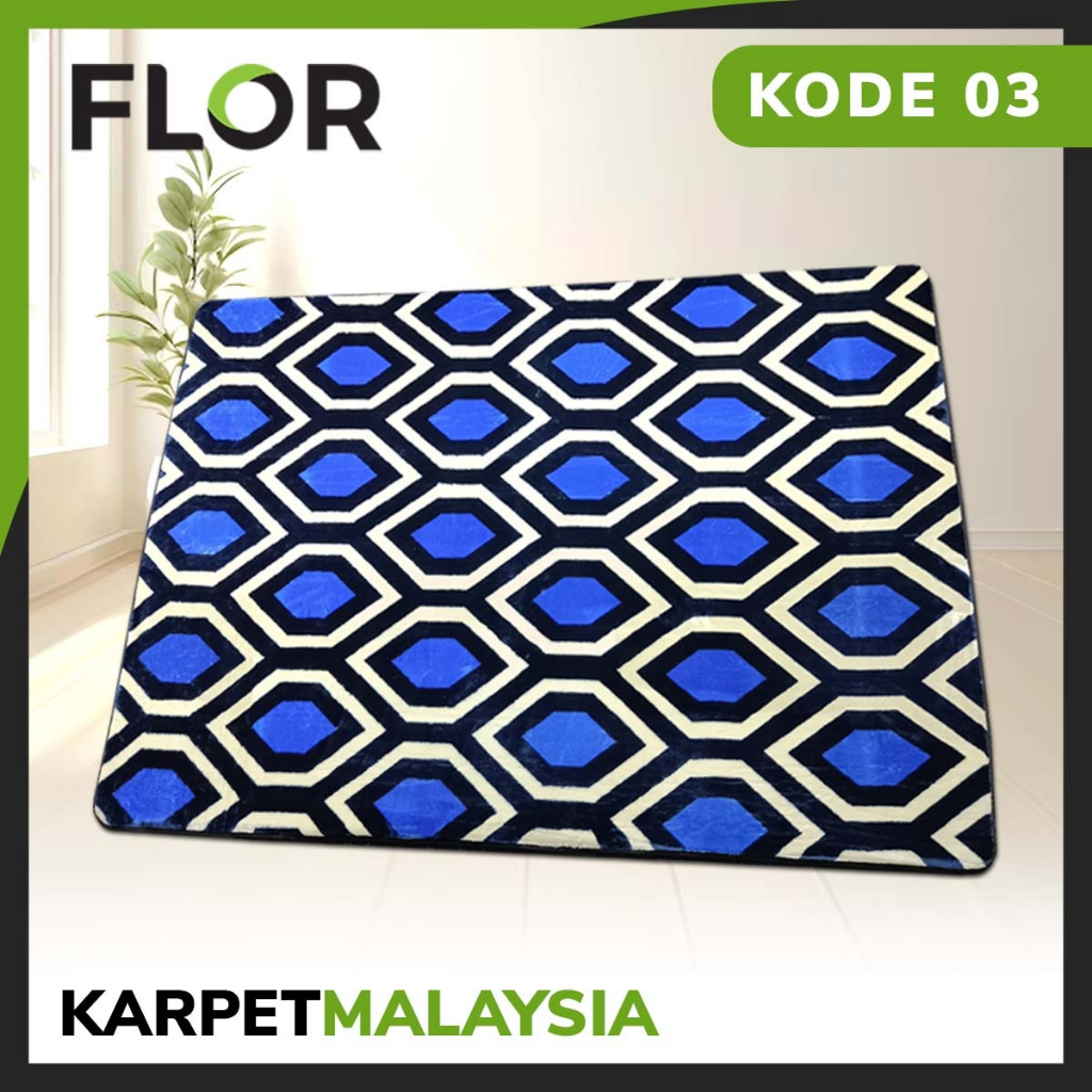Karpet Malaysia FLOR Size 190x220