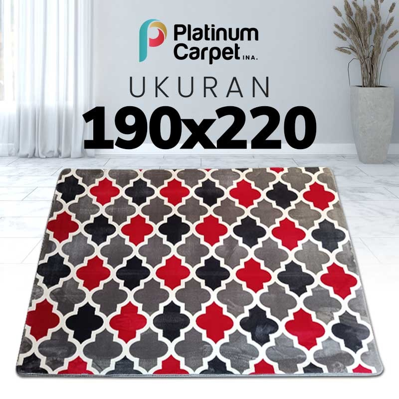 Karpet Lantai Malaysia Size 190x220 Tebal 2cm Anti Slip