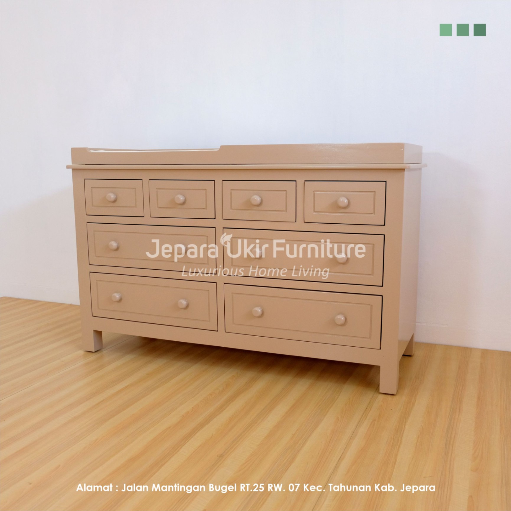 Lemari baju bayi cat  duco, Baby tafel minimalis, Meja ganti popok,