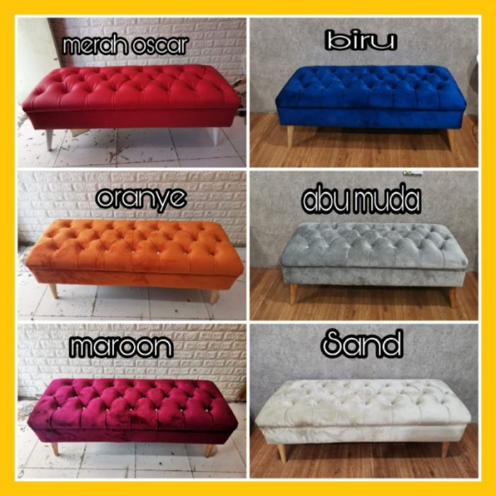 Jual Sofa Bench Stool Kancing