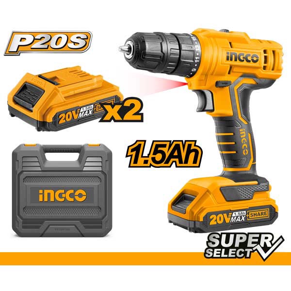 Jual Ingco Mesin Bor Baterai V B Fc Cdli Cordless Drill B Fc