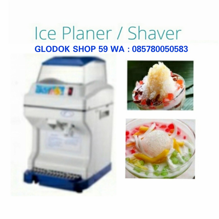 MESIN ES SERUT GEA ET-188 ICE CUBE / TUBE PLANER SHAVER GEA ET-188 NEW