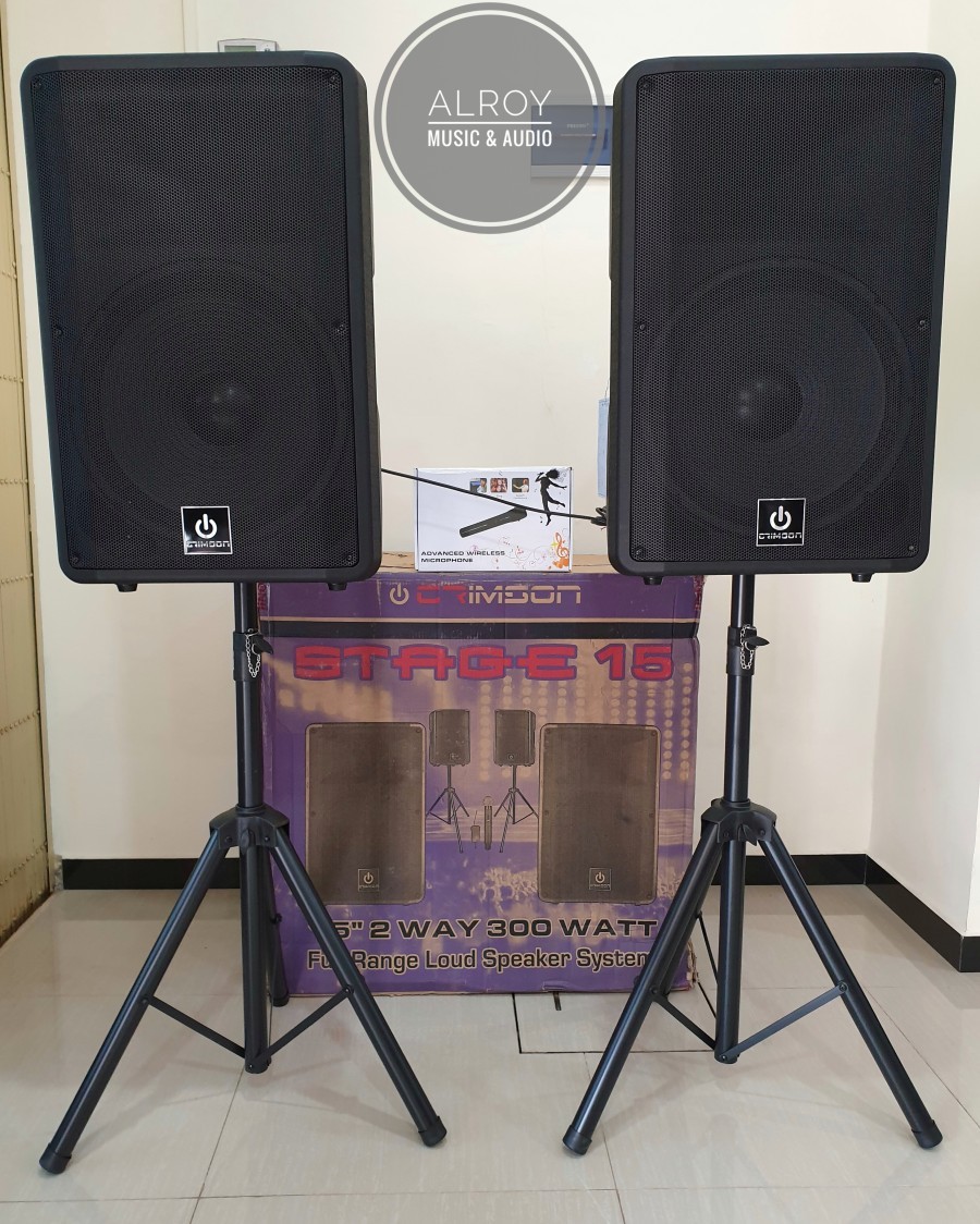 Jual Paket Speaker Aktif Pasif Crimson Stage Cr Stage Cr