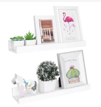 TwinsJ. 2 pcs rak gantung 40 cm . Ambalan. Rak dinding. Rak buku. tempat bumbu. Rak serbaguna. HPL