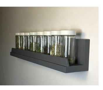 TwinsJ. 1 piece Rak hiasan dinding. Tempat pigura. Tempat foto. Rak dinding. Ledge shelves.