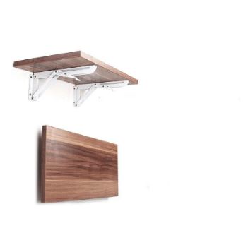 TwinsJ. Meja Lipat Dinding. Meja Makan. Meja Laptop. 60x40 cm. HPL