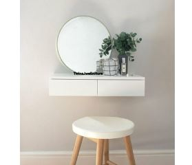 TwinsJ Wallniture Meja Rias Ambalan Laci 6020