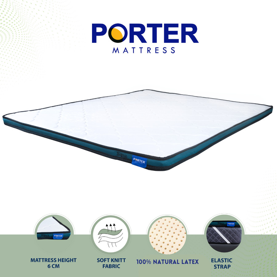 Mattress Pad / Pelapis Kasur 100% Natural Latex PORTER Signo