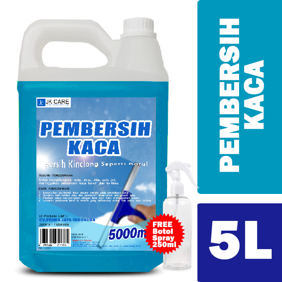 JKcare Cairan Pembersih kaca PREMIUM 5 Liter