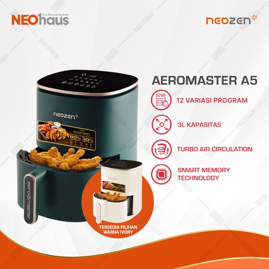 NEOZEN AIR FRYER AEROMASTER