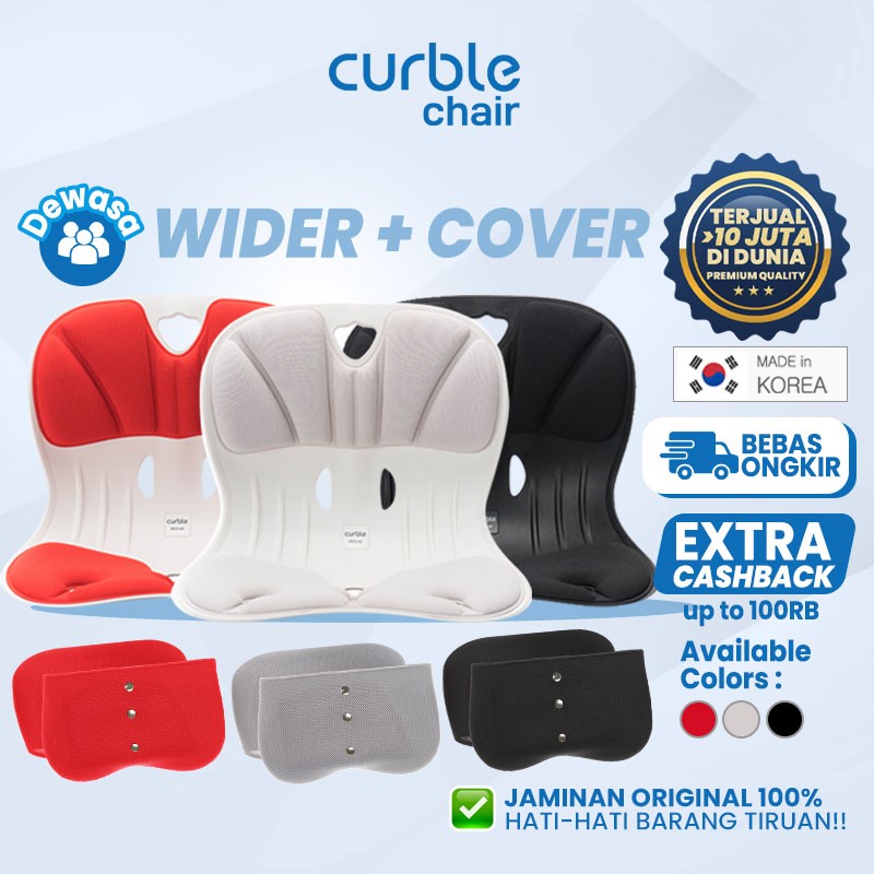 Paket Bundling CURBLE CHAIR + COVER