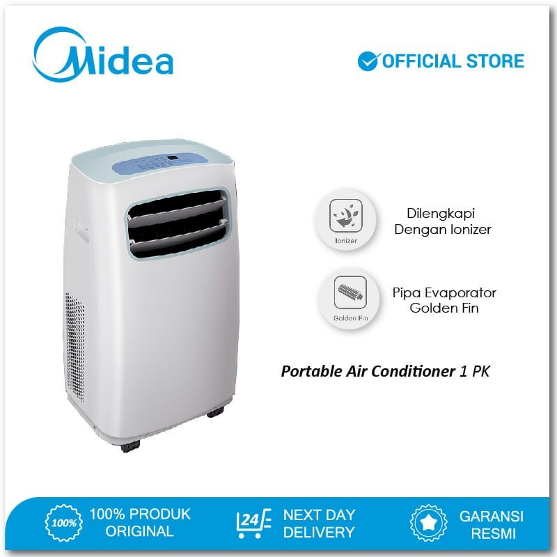 Jual Midea Ac Portable Pk Mpf Crn Self Diagnosis And Auto Protection