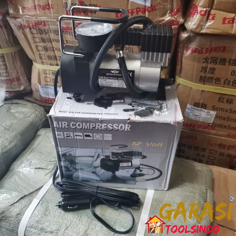 Jual Mini Air Compressor Alat Pompa Angin Ban Mobil Motor Alat Isian