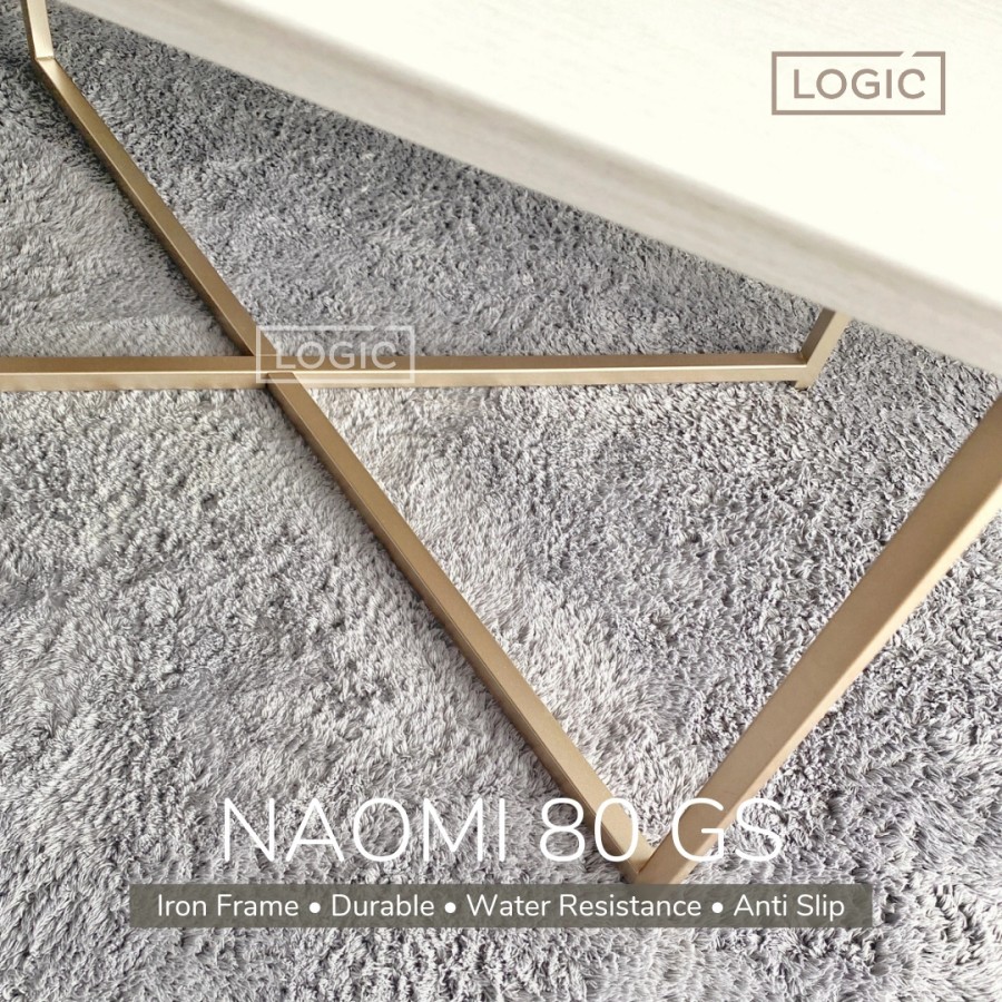 Jual Logic Naomi Gs Meja Tamu Coffee Table Kayu Kaki Besi