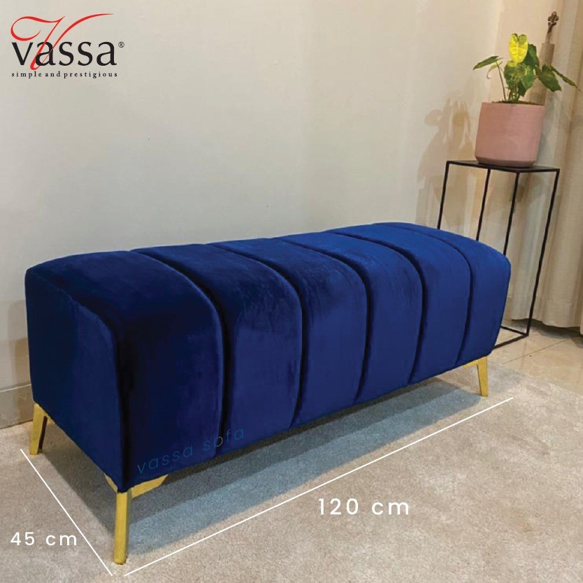 BENCH / VELVET BENCH / VASSA SOFA
