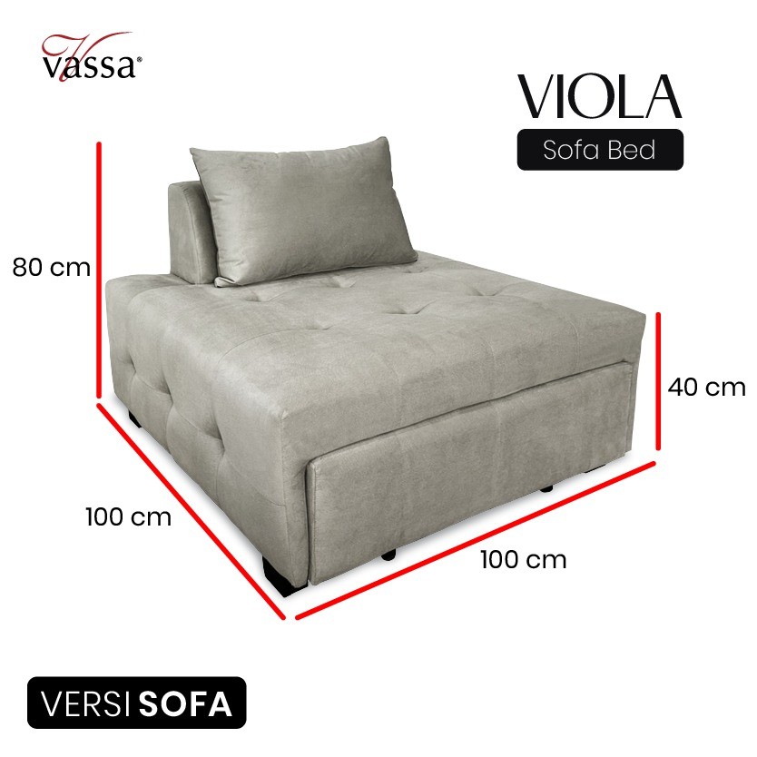Sofa Bed Minimalis Sofabed Viola By Vassa Sofa