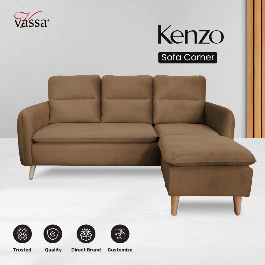 Sofa L Minimalis / Vassa Sofa L Kenzo / Corner Sofa 