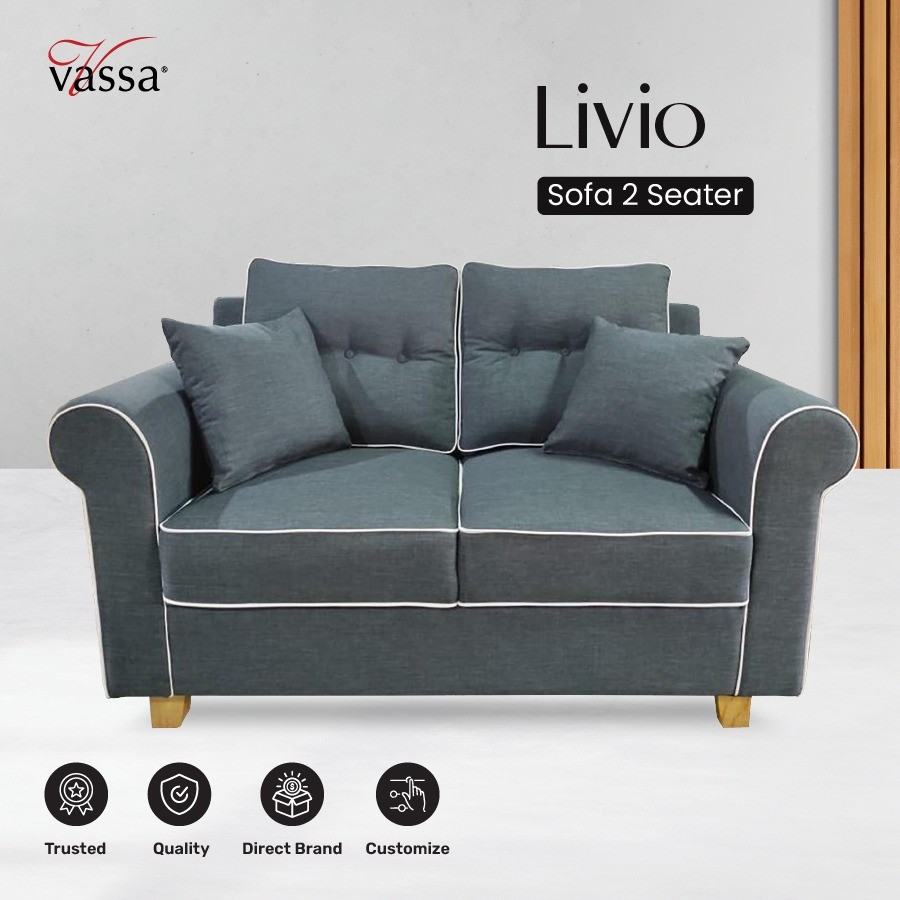 SOFA 2 SEATER | LIVIO VASSA SOFA