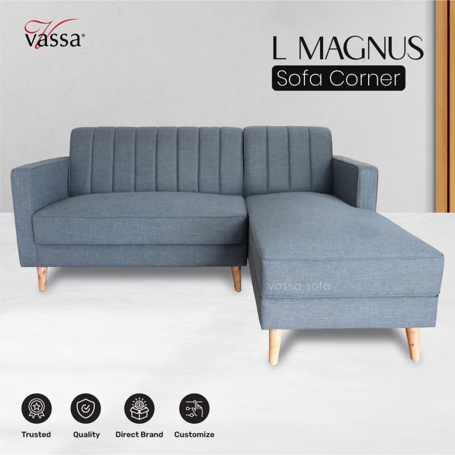 Sofa L Minimalis / Vassa Sofa L Magnus / Corner Sofa
