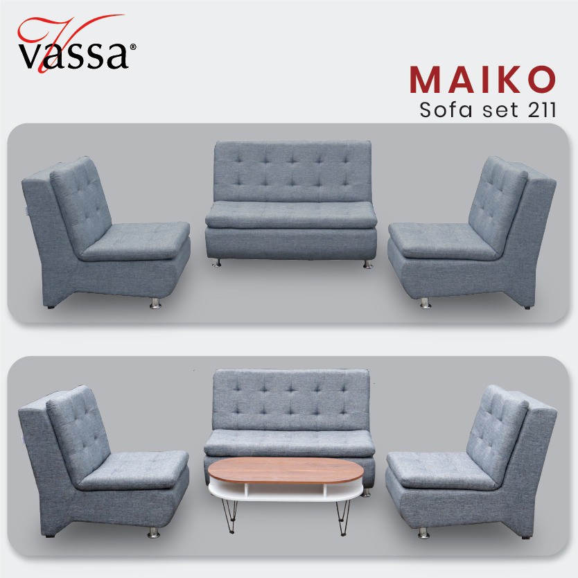 Sofa Set Maiko by Vassa Sofa - Sofa 211 - Sofa Minimalis