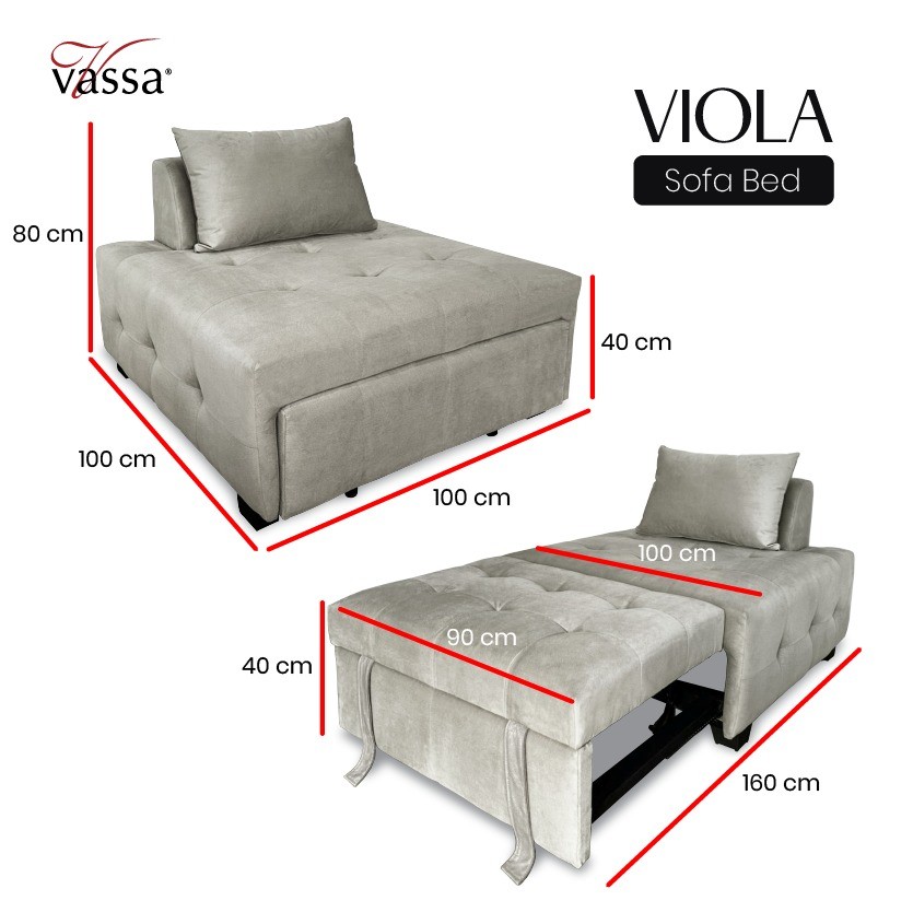Sofa Bed Minimalis Sofabed Viola By Vassa Sofa