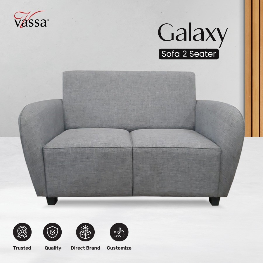 SOFA 2 SEATER / SOFA GALAXY / VASSA SOFA