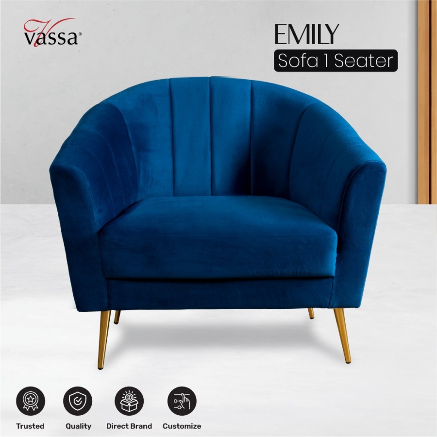 Sofa 2 dudukan / korean sofa by Vassa Sofa - 1 SEATER