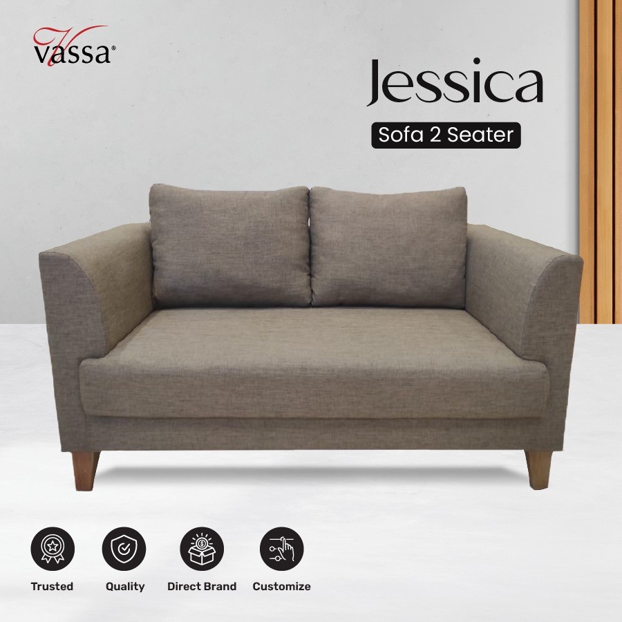 SOFA 2 SEATER / SOFA JESSICA / VASSA SOFA