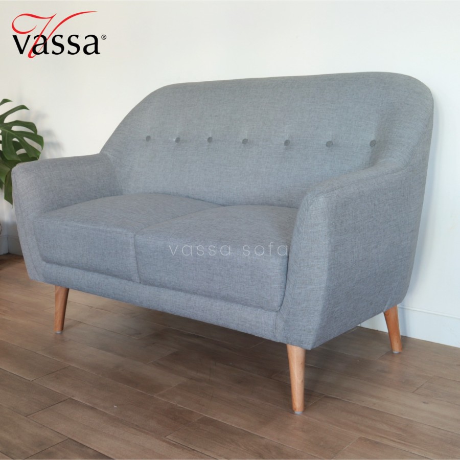 Sofa Minimalis 2 Dudukan Vassa Mikha 2 Seater