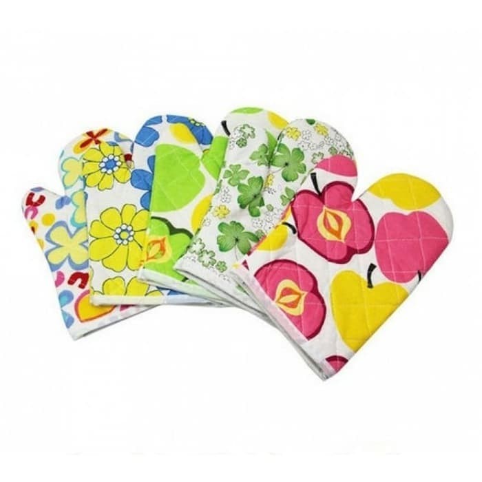 Sarung Tangan Oven Microwave Masak Dapur Anti Panas Kitchen Set Gloves