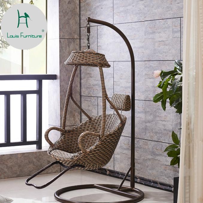 Louis_ Patio Swings Indoor Adult Hanging Chair Balcony Bird Nest Dorm