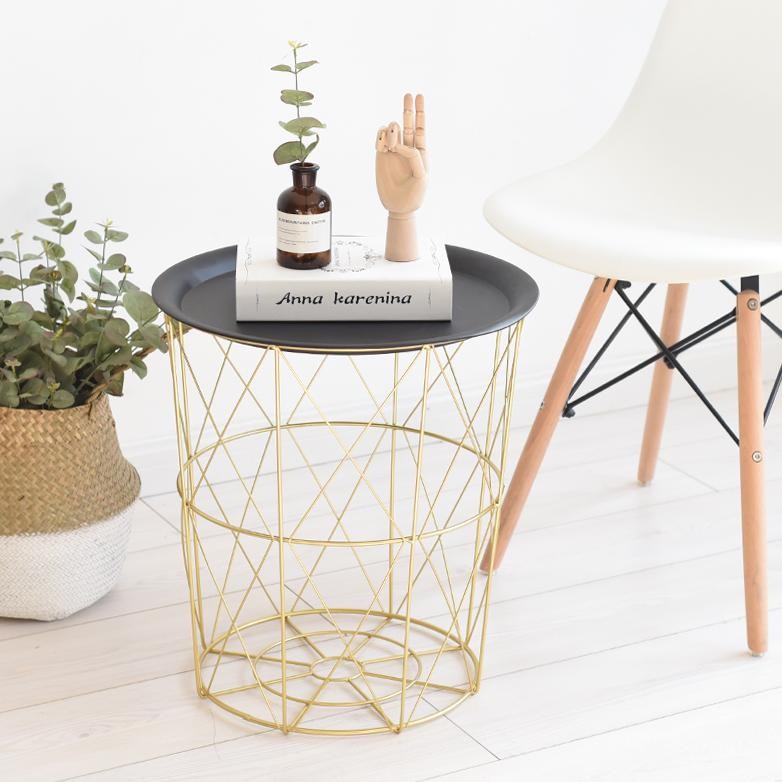 Louis_ Nordic Style Creative Modern Iron Art Includes Baskets Small T