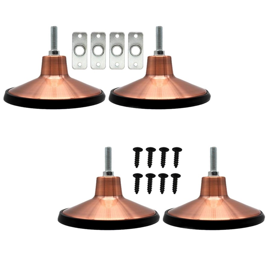 4 Pieces BilliardPool Table Leg Levelers Heavy Duty Furniture Levell