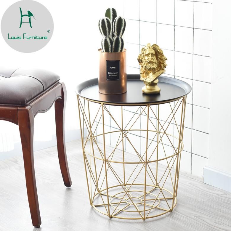 Louis_ Nordic Style Creative Modern Iron Art Includes Baskets Small T